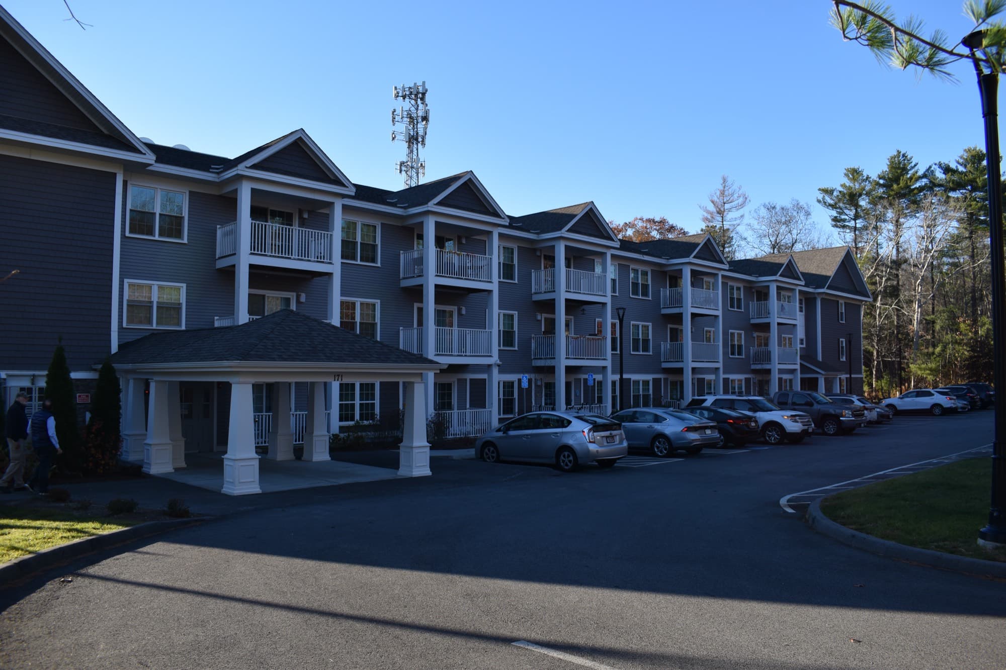 Depot Village grounds and surrounding woods